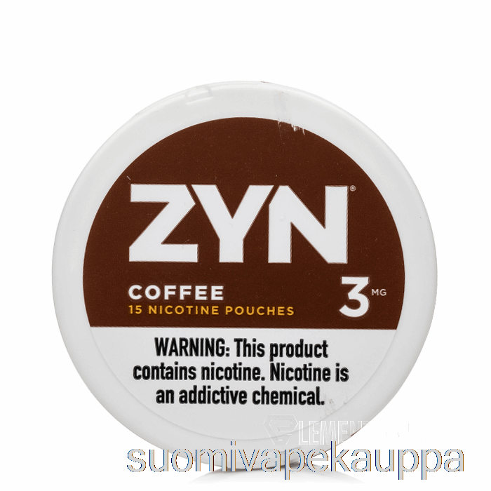 Vape Netistä Zyn Nikotiinipussit - Kahvi 3mg